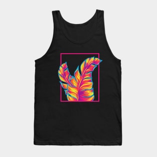 Tropical Leaves Tank Top